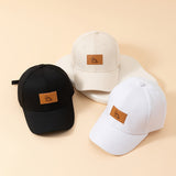 3 Gorras de Béisbol de Cuero Sintético con Diseño de Dinosaurios para Niños, Adecuadas para Uso Diario