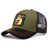 1 Gorra de Béisbol con Estampado WB para Hombres y Mujeres - Parte Trasera en Red, Ajuste Perfecto Deportes al aire libre & Acceso Casual estilo Festival | Sombrero Decorativo Adaptable Laváble