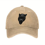 Gorra de Béisbol Unisex con Estampado de Tigre - Diseño de Cara de Animal en y Dorado, Gorra Deportiva Transpirable con Cabeza de Tigre y Patrón de Rayas, Cómoda para Gimnasio, Exteriores y Uso Diario, Declaración de Moda Unisex, Estampado de Tigre Modern