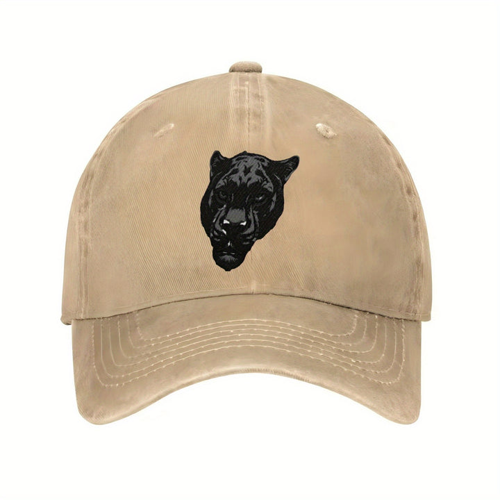 Gorra de Béisbol Unisex con Estampado de Tigre - Diseño de Cara de Animal en y Dorado, Gorra Deportiva Transpirable con Cabeza de Tigre y Patrón de Rayas, Cómoda para Gimnasio, Exteriores y Uso Diario, Declaración de Moda Unisex, Estampado de Tigre Modern