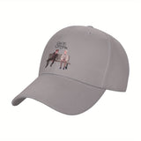 1pc Gorra de Béisbol Good Omens Aziraphale Ineffable Go David Vibes Frescas, Sombrero de Sol Ajustable y Transpirable para Golf, Visera Curva a la Moda para Hombres y Mujeres, Gorra Ligera Y2K para Parejas, Visera