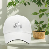 Gorra de béisbol unisex ajustable con estampado de perro y número 42 - Ligera y transpirable, con ribete - Sombrero casual y deportivo para exteriores para todas las estaciones para hombres y mujeres, regalo perfecto para amantes de los animales de compañ