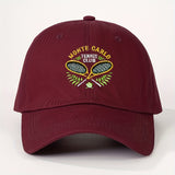 1 Gorra de Béisbol MONTE CARLO Bordada Unisex Ajustable y Transpirable para Mujer, Sombrero de Golf con Visera Curva Moda Verano Y2K para Parejas