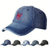 Gorra de Béisbol Unisex Estilo Coreano con Bordado Simple y Visera Suave para Primavera/Verano