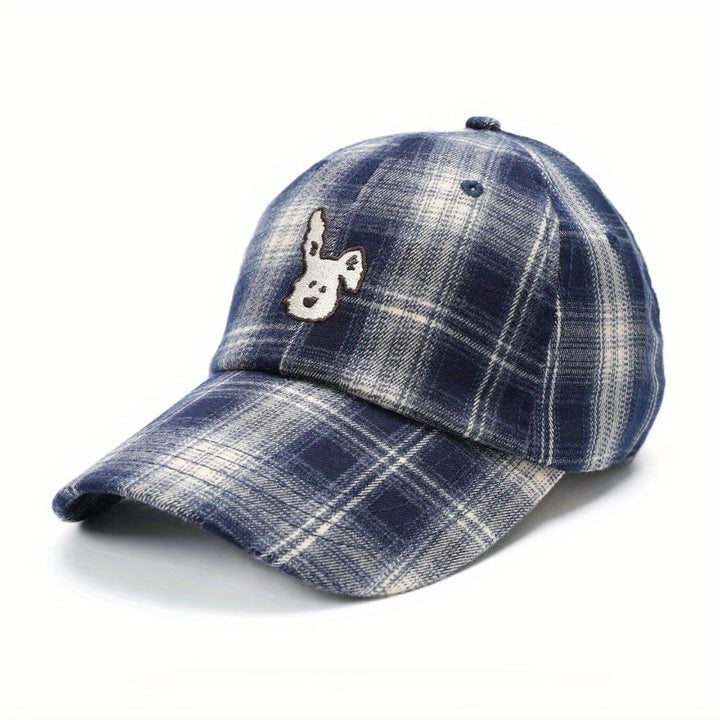 Gorra de béisbol unisex - Gorra snapback ligera y ajustable con diseño a cuadros y rayas, marrón - para hombres y mujeres, casual para exteriores, oficina, sombrero de oficina, sombrero elegante, sombrero duradero, accesorio de moda, amantes de la moda