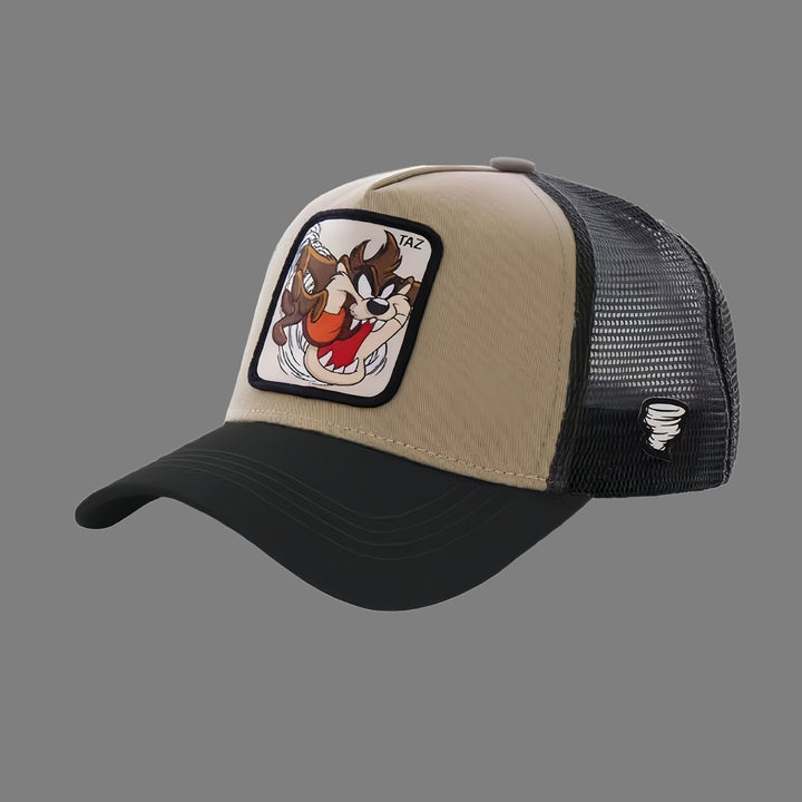 Gorra Ajustable Snapback de WB  con Logo de Speedy Gonzales - Licencia Oficial y Gorra de Mascota de Daffy Duck, Tejido Transpirable para Uso Exterior, Casual y Fiestas Temáticas (y más)
