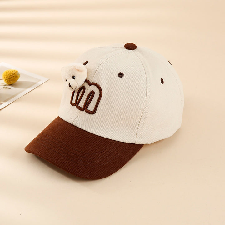 1 pieza, gorra de béisbol, estilo primavera y otoño, 3-7 años, gorra de conejo de moda para niños, gorra de pico de pato, gorro de sol para niñas