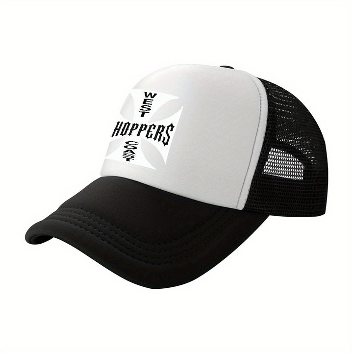 1 Gorra de Béisbol West Coast Choppers Unisex, Malla Trasera Transpirable y Ajustable para Todas las Estaciones