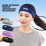 Cinta deportiva para la cabeza, elástica y cómoda, de algodón, antideslizante, para yoga, fitness y running, mujer, 1 unidad