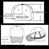 Gorra tipo gamuza suave con letras motivacionales (confianza/poder/seguridad) - gorra casual beige y roja, diseño con eslogan para aumentar la confianza, lavable a mano para uso casual y entrevistas