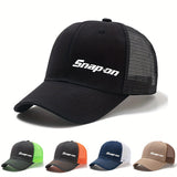 Gorra de Béisbol Unisex Transpirable para Verano, Visera Ajustable con Cierre a Presión, Gorra Trucker para Deportes y Actividades Casuales