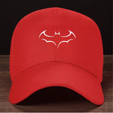 Gorra de béisbol con estampado de murciélago, gorra trucker ajustable para hombres y mujeres, ideal para deportes al aire libre