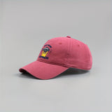 Gorra de béisbol con letras para pareja, dibujos animados, gatitos, peces bordados, gorra unisex, gorra de sol, gorra versátil y de moda para exteriores, ajustable, transpirable, para mujeres y hombres, adecuada para 200 países.