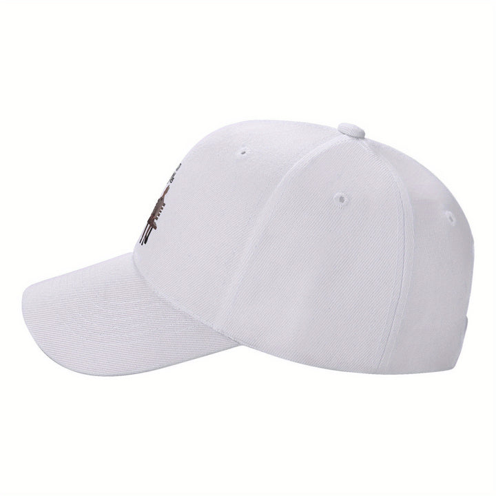 1pc Gorra de Béisbol Good Omens Aziraphale Ineffable Go David Vibes Frescas, Sombrero de Sol Ajustable y Transpirable para Golf, Visera Curva a la Moda para Hombres y Mujeres, Gorra Ligera Y2K para Parejas, Visera