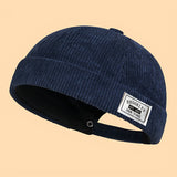 Gorra Plana Estilo Pata de Gallo Retro Hip-Hop para Hombre - Gorrito Invernal Cálido con Parche Letras, Sombrero Unisex Todo-Temporada al Aire Libre y Ropewear & Atuendos Casuales