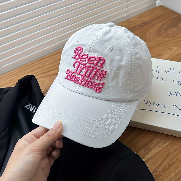 1 gorra de béisbol - gorra ligera, rápida de secar, respirable, con borde estructurado, en tonos verde menta, negro, rosado, azul, béige, para hombres y mujeres, deportes al aire libre, viaje, atire casual - regalo perfecto para día de los padres, día de