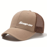 Gorra de Béisbol Unisex Transpirable para Verano, Visera Ajustable con Cierre a Presión, Gorra Trucker para Deportes y Actividades Casuales