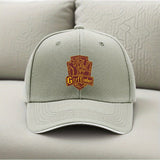 1 pieza de sombrero de camionero WB Harry Potter - Sombrero ajustable con cierre de plástico y cimera dorada de Gryffindor, sombrero ligero de protección solar para hombres y mujeres, sombrero casual negro para correr, fiestas, eventos temáticos - Regalo