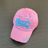 Gorra de béisbol nueva primavera con parche bordado tridimensional y letras, gorra de sol para hombres y mujeres al aire libre, tendencia