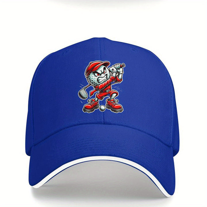 Gorra de béisbol ligera y transpirable para hombre con diseño de golf, ajustable, ideal para actividades al aire libre como pesca, senderismo y ciclismo