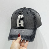 Gorra de Béisbol Retro para Hombres y Mujeres, Ajustable con Cierre de Snapback, Logo Decorado - Visera Ancha para Deportes al Aire Libre, Uso Casual, Escudo (Ajuste Sin Elasticidad)