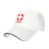 1 gorra Boner Doner con logo - Logo en rojo y blanco llamativo, correa ajustable, ligera pero duradera para hombres y mujeres: béisbol ideal para exteriores, ciclismo, pesca, gym o uso médico. Regalo divertido (diseño de chiste turco sobre medicina). Lava