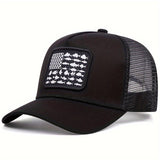 Gorra de béisbol bordada con diseño de estrella de pez, para hombre y mujer, gorra casual para eventos deportivos al aire libre, estilo conductor de camión americano