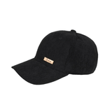 Gorra de Béisbol para Mujer y Unisex - Estilo Pana (Beige/Turquesa/Azul Marino/Rosa/Marrón/) con Cierre Ajustable, Ala Ancha Transpirable, Logo Metálico Dorado: Ideal para Exteriores, Fiestas o Uso Diario