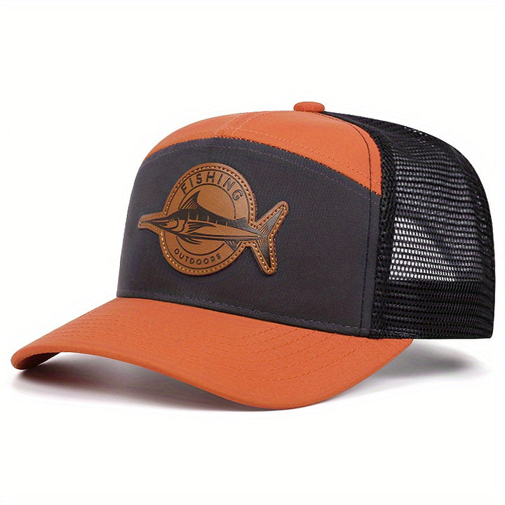Gorra de basquetbol para hombres y mujeres, con diseño de peces, casual y simple, protectora del sol, ideal para deportes en la calle, regalo, vacaciones