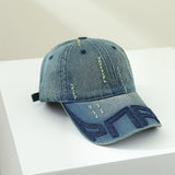 Gorra de Béisbol Unisex Retro Lavada en Denim, Gorra Trucker Ajustable, Regalo Perfecto para San Valentín