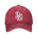 Gorra Deportiva Unisex para Hombres y Mujeres con Estampado de Logo Grande (Blanco sobre ) - Correa Ajustable Transpirable, Visera Curva Ideal para Actividades al Aire Libre o Uso Diario en el Gimnasio