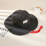 1 sombrero de cubo de protección solar para niños de secado rápido - Beige, correa ajustable para el mentón, nylon ligero, ideal para actividades al aire libre y acampar, edades 3