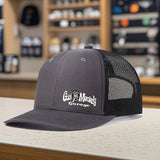 Gorra de béisbol unisex con estampado de gorila de dibujos animados de MAKEFGE - Espalda de malla transpirable ajustable, diseño de contraste negro y blanco, gorra deportiva de verano para hombres y mujeres, poliéster duradero, ropa casual para fiestas, g