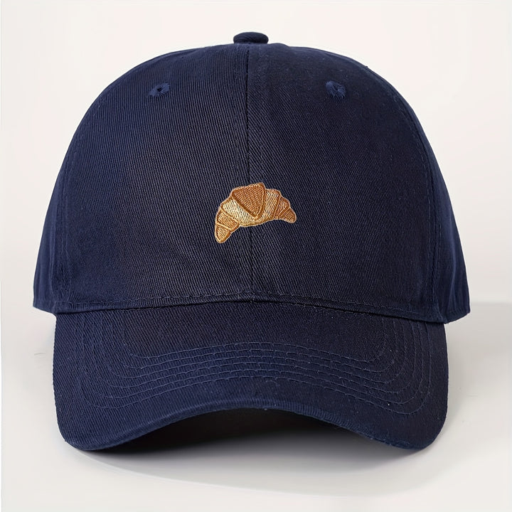 Gorra de béisbol con diseño de avestruz bordado - Gorra ajustable con parte trasera de malla transpirable, ligera y elegante para golf, verano y uso casual - Diseño unisex Y2K en beige, negro, blanco, azul marino, gorra ajustable, accesorio de golf, moda