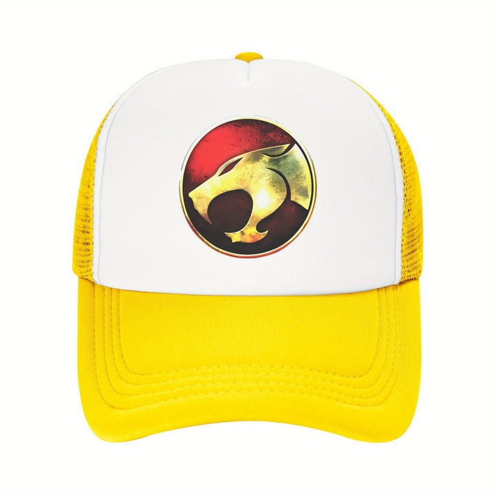 Gorra de béisbol ThunderCats Wheel Snapback, malla ligera y transpirable, ajuste ajustable para hombres y mujeres, estilo urbano, ideal para el Día de San Patricio y ropa casual, gran opción de regalo para las vacaciones, gorra de ropa casual | Gorra gráf