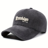 Nueva gorra de béisbol retro para hombre y mujer, perfecta para deportes de primavera y otoño y uso casual, con un estilo urbano único con un diseño coreano lavado y protección solar, sin batería