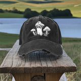 Gorra de béisbol retro lavada, estilo dad hat, ajustable y versátil, gorra suave para el sol