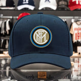 1 Gorra de béisbol con logo INTER y diseño 1909 - Poliéster ligero, ajustable con cierre a presión, visera curva, lavable a máquina, unisex para hombres y mujeres, perfecta para uso diario y eventos, gorra de béisbol