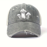 Gorra de béisbol retro lavada, estilo dad hat, ajustable y versátil, gorra suave para el sol