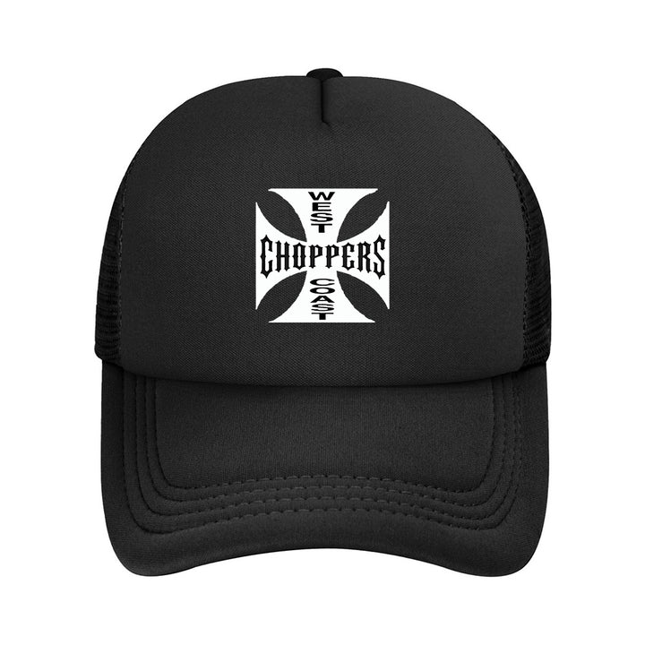 1 Gorra de Béisbol West Coast Choppers Unisex, Malla Trasera Transpirable y Ajustable para Todas las Estaciones