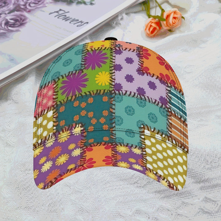 Gorra Unisex de Béisbol - Estampado Floral con Cierre de Botón, Ligera y Sin Elastizar para Senderismo, Running y Deportes al Aire Libre - Para Hombres y Mujeres en Todas las Estaciones - Regalo Ideal para Cumpleaños y Fiestas (Turquesa, Morado, Naranja,
