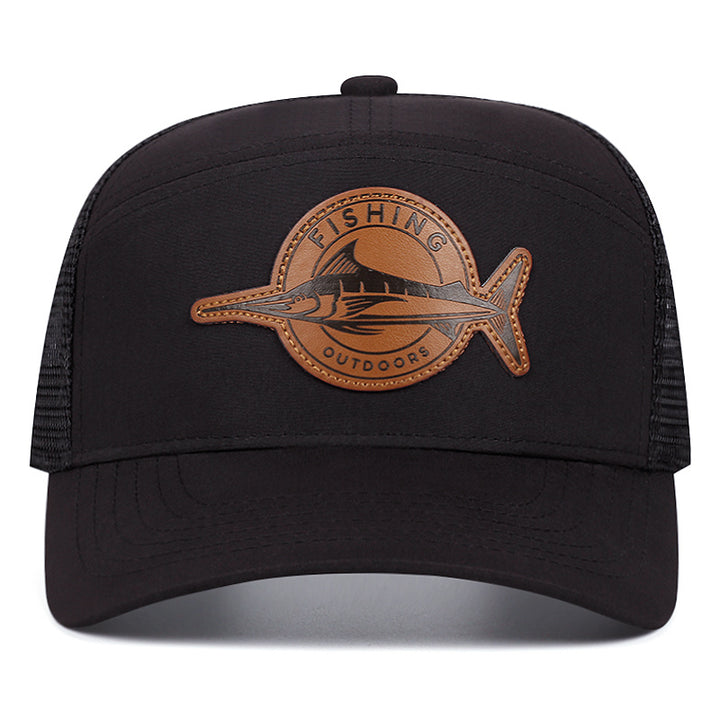 Gorra de basquetbol para hombres y mujeres, con diseño de peces, casual y simple, protectora del sol, ideal para deportes en la calle, regalo, vacaciones