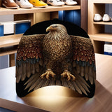 1 gorra de béisbol con alas de águila real - Diseño de alas abiertas, ajustable y ligero, para hombres y mujeres, ideal para correr al aire libre, hacer senderismo, fiestas, lavable en máquina, regalo ideal para deportes y ropa casual, accesorio de fiesta