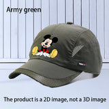 Gorra de béisbol de Mickey Mouse - Gorra de camionero de malla transpirable, duradera y ajustable para todas las estaciones, perfecta para actividades al aire libre y uso casual, gorra de todas las estaciones | Gorra de personaje de dibujos animados | Gor