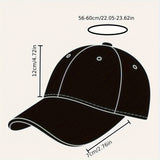 Gorra Snapback Gótica Blanca Bordada y con Hebilla Metálica para Hombre - Textura de Lujo Ajustable, Sombrero de Béisbol Ligero para Uso Casual al Aire Libre, Ropa Urbana de Calle con Estilo y la Declaración Peace No Evil, Sombrero para Exteriores | Mo...