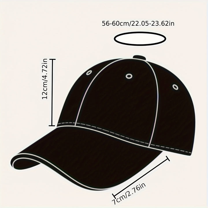 Gorra Snapback Gótica Blanca Bordada y con Hebilla Metálica para Hombre - Textura de Lujo Ajustable, Sombrero de Béisbol Ligero para Uso Casual al Aire Libre, Ropa Urbana de Calle con Estilo y la Declaración Peace No Evil, Sombrero para Exteriores | Mo...