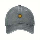 Gorra de béisbol de la Universidad de Utrecht - Negra con bordado dorado, sombrero de lujo para hombres y mujeres, diseño elegante con motivos de sol, perfecto para deportes o uso casual, gorra de béisbol.