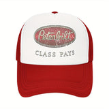 Gorra de béisbol PETERBILT para hombres y mujeres, malla ligera transpirable con cierre de snapback, poliéster, ideal para uso diario y vestimenta casual, adecuada para todas las estaciones, buena opción para regalos de vacaciones