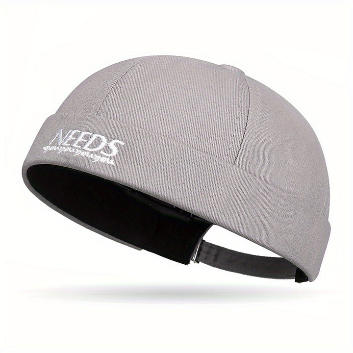 Gorra Snapback Bordada NEEDS para Hombres y Mujeres - Sombrero de Calle Ajustable con Citas Motivacionales, Tela Transpirable, Beanie Unisex Hip-Hop Casual ()