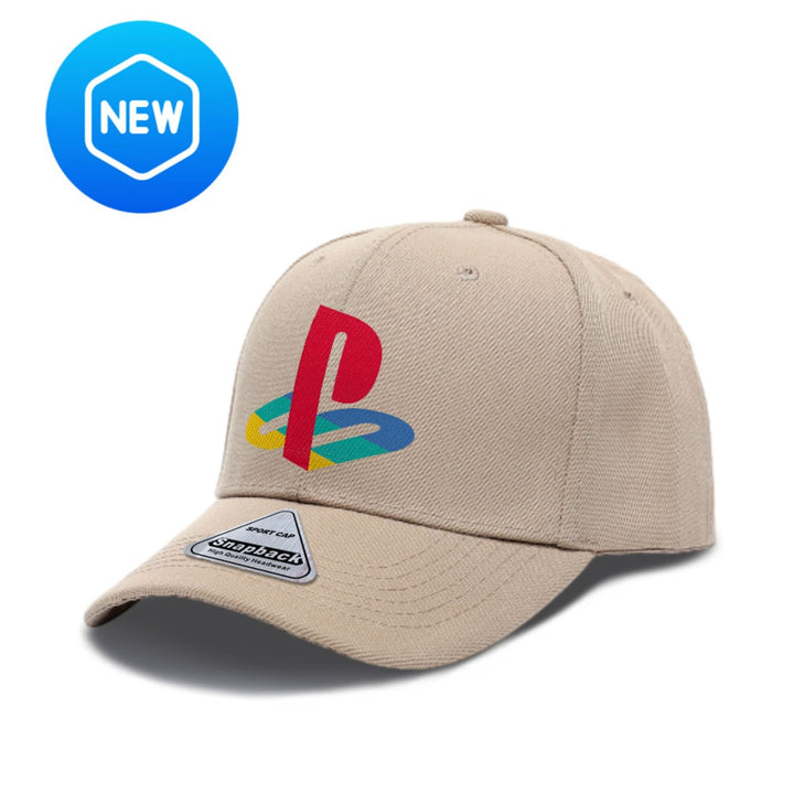 1 gorra de béisbol con logo oficial PlayStation - Ajustable Snapback, ligera y transpirable en poliéster para hombres & mujeres, ¡cómoda todo el año! Diseño exclusivo PS ideal al aire libre o fiestas. Regalo perfecto gamers (licencia original). Estilo uni